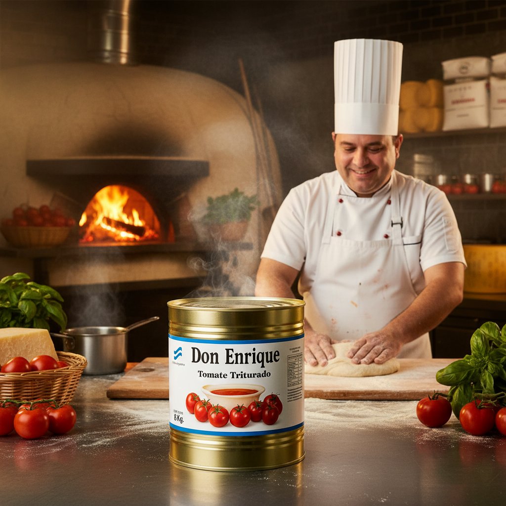 Chef con Don Enrique