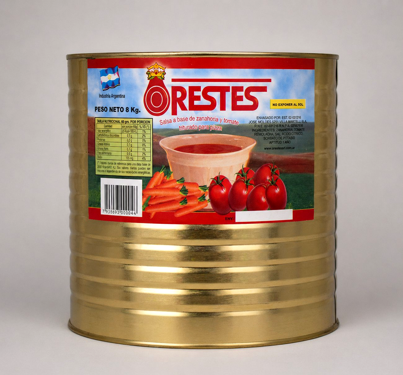 Orestes Lata 8kg